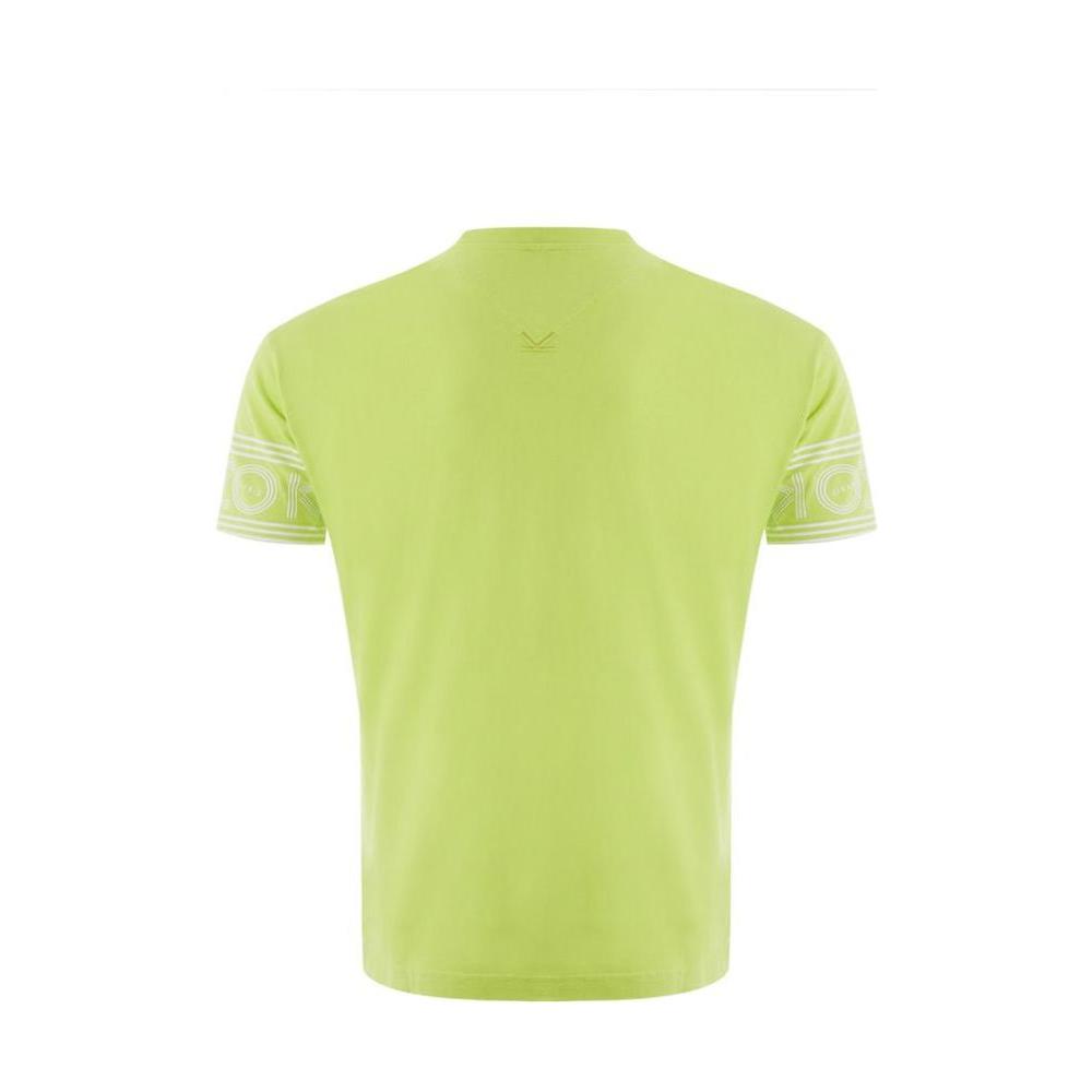 Kenzo Sunny Yellow Cotton Tee For Stylish Men Kenzo