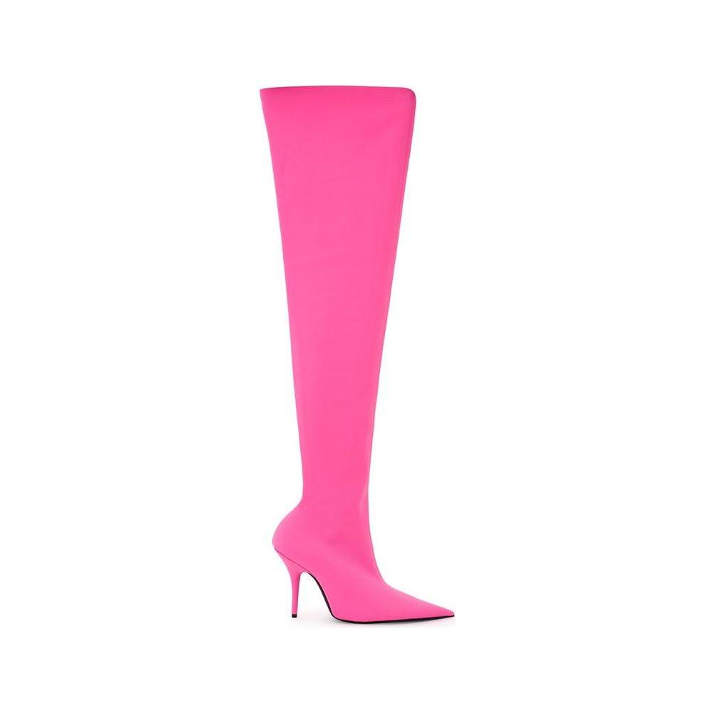 Balenciaga Pink Polyester Boot Balenciaga