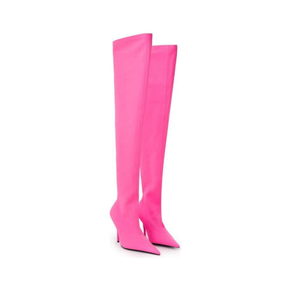 Balenciaga Pink Polyester Boot Balenciaga