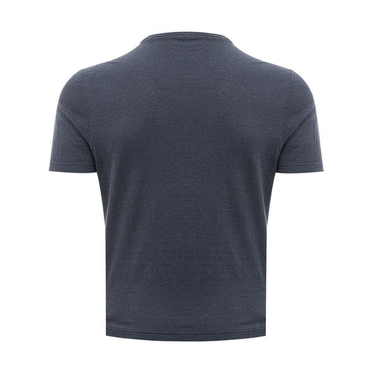 Gran Sasso Elegant Gray Cotton T-Shirt Gran Sasso