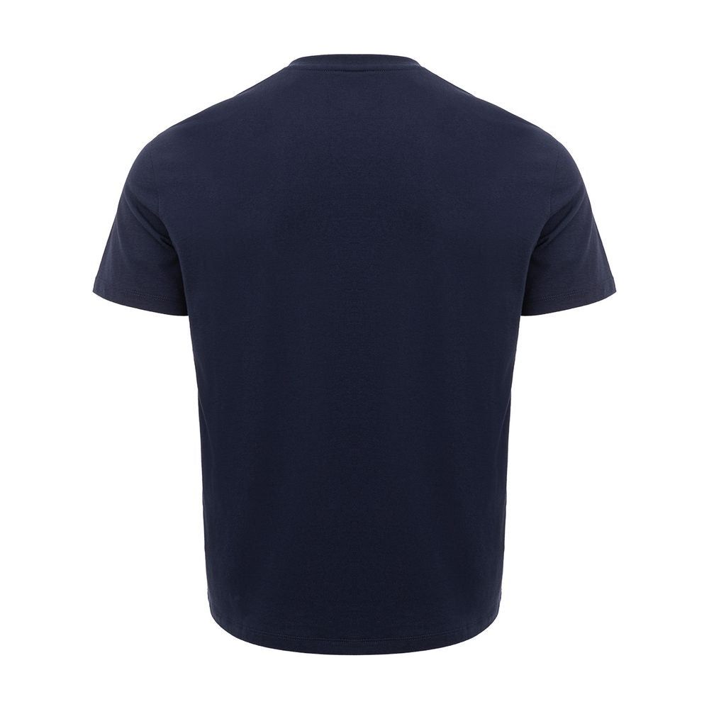 Armani Exchange Sleek Blue Cotton Tee for Men Armani Exchange