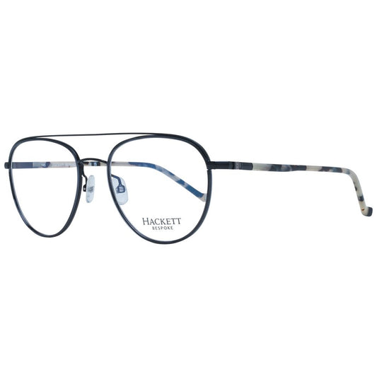 Hackett Black Stainless Steel Glasses (Frames)