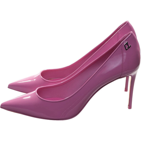 Christian Louboutin Sporty Kate 85 Pink Patent Leather High Heels Christian Louboutin