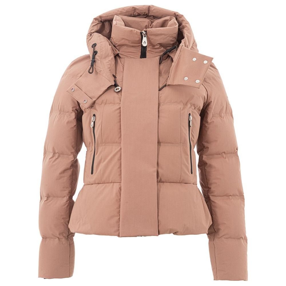 Peuterey Pink Cotton Jackets & Coat Peuterey