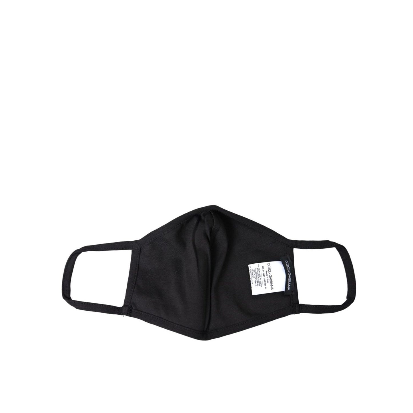 Dolce & Gabbana Multicolor Leopard Floral Elastic Ear Strap Face Mask