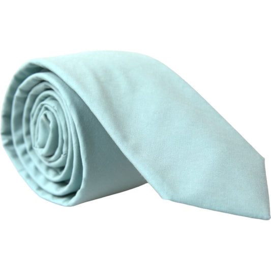 Mint Green Cotton Adjustable Tie Men