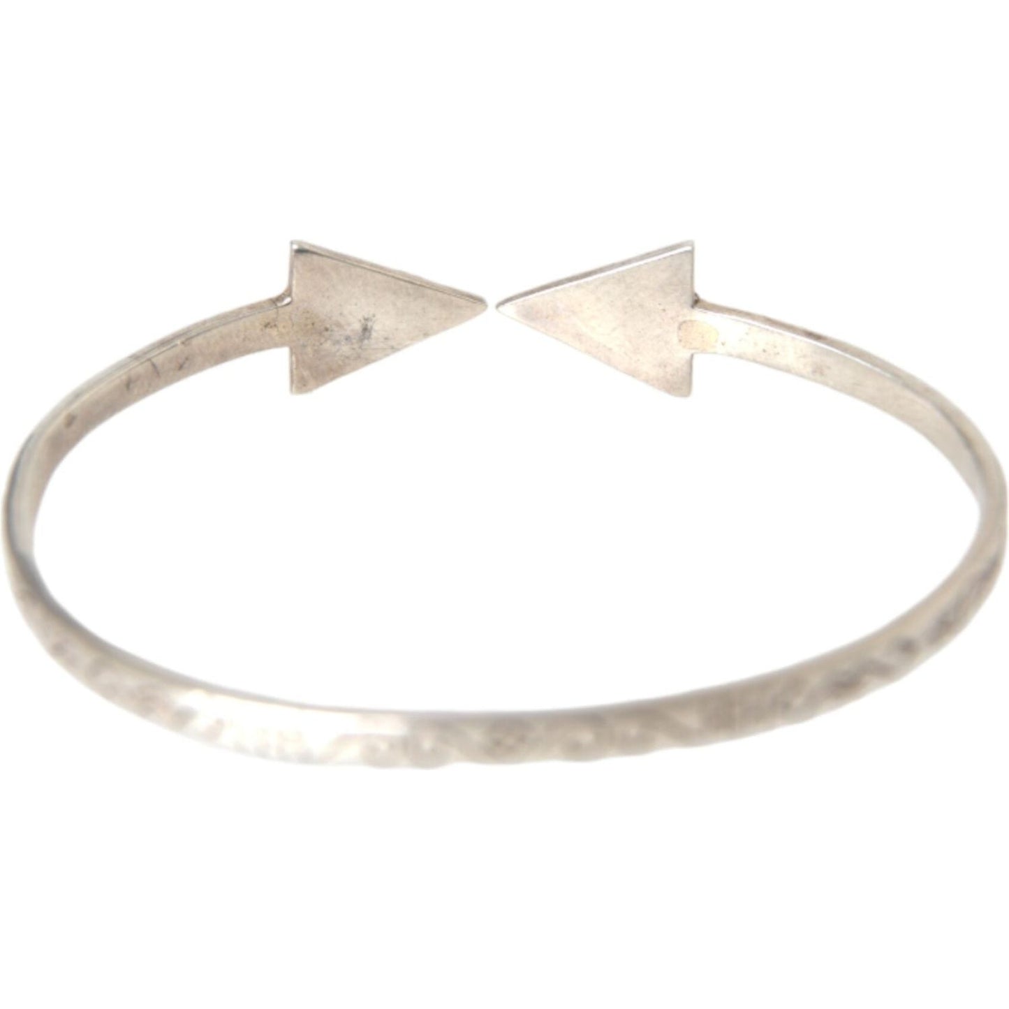 Nialaya Arrow Crystal 925 Silver Bangle Bracelet Women Nialaya