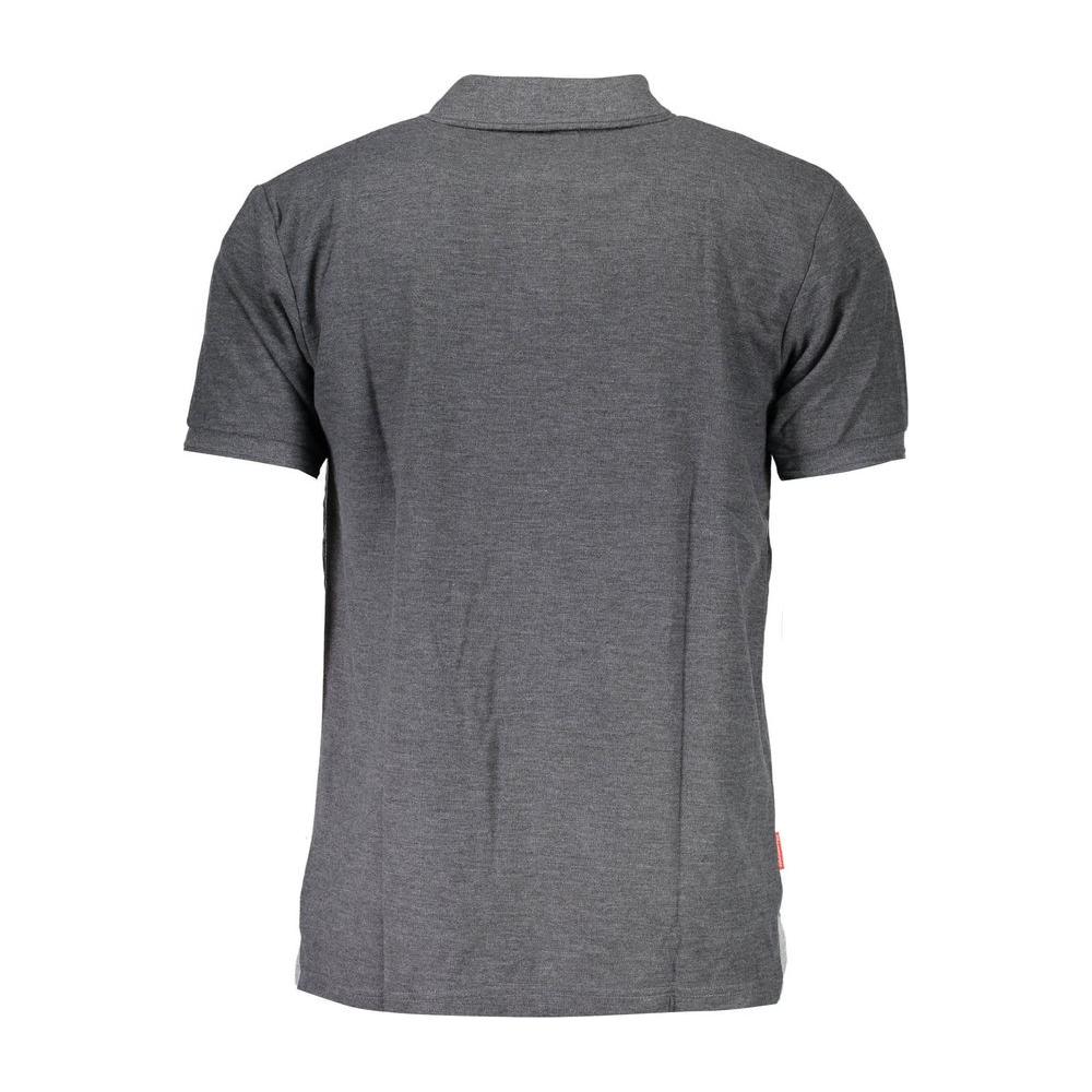 Slazenger Gray Cotton Polo Shirt Slazenger