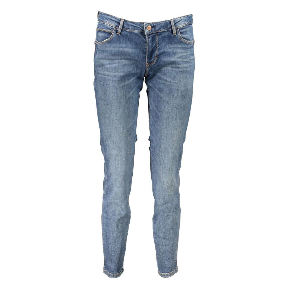 Guess Jeans Blue Cotton Jeans & Pant Guess Jeans