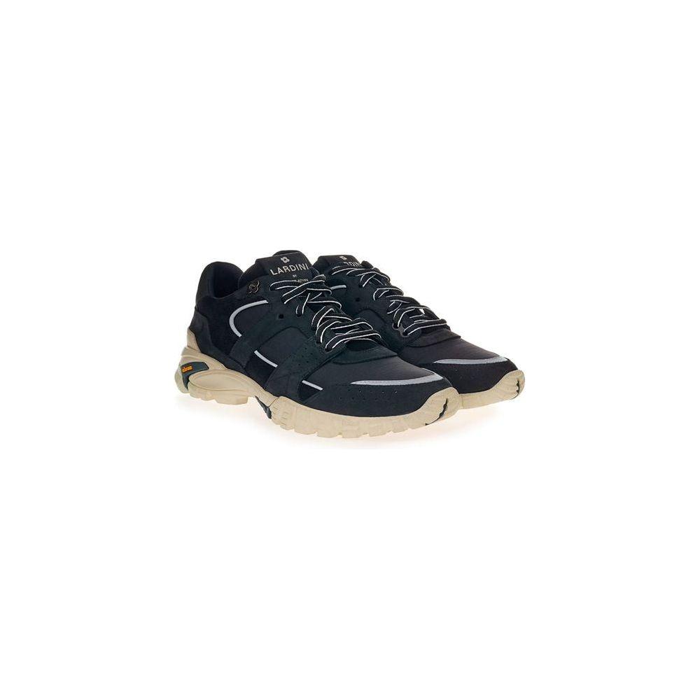 Lardini Black Suede Sneaker Lardini