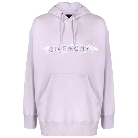 Givenchy Purple Cotton Sweater Givenchy