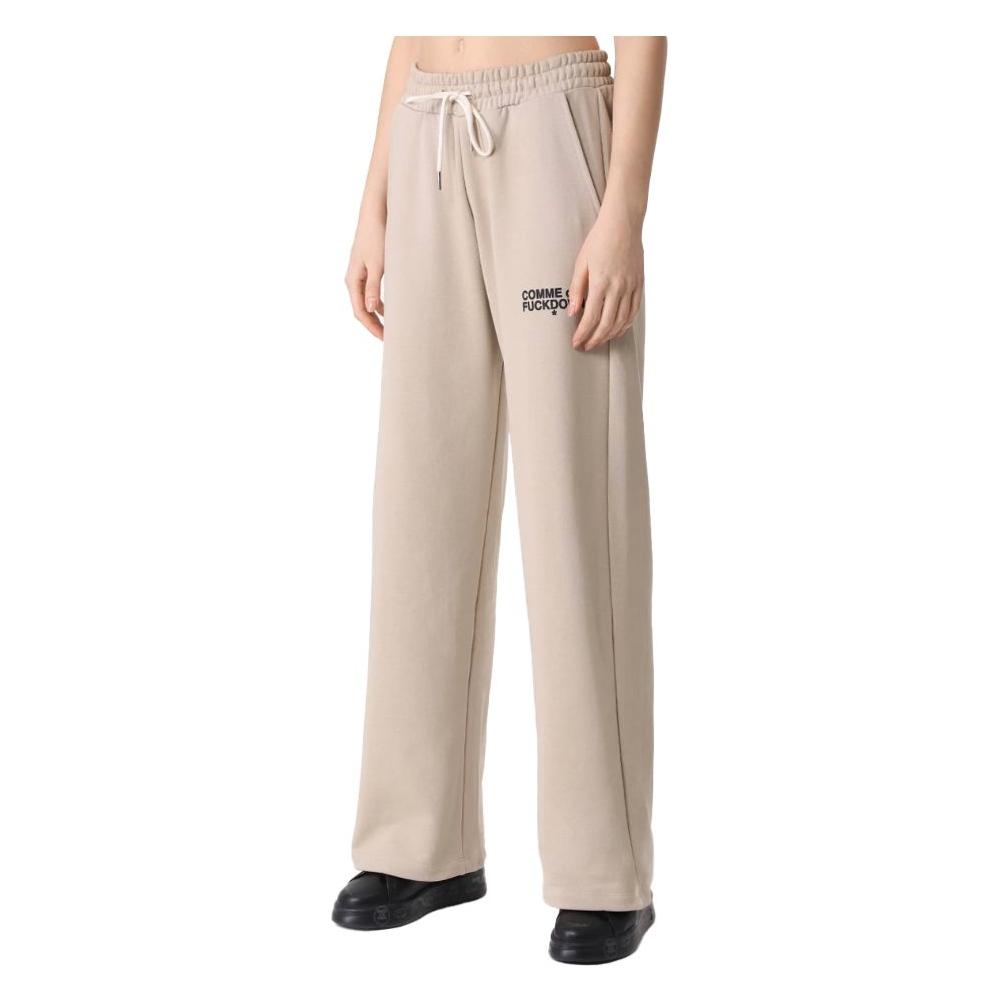 Comme Des Fuckdown Beige Cotton Jeans & Pant Comme Des Fuckdown