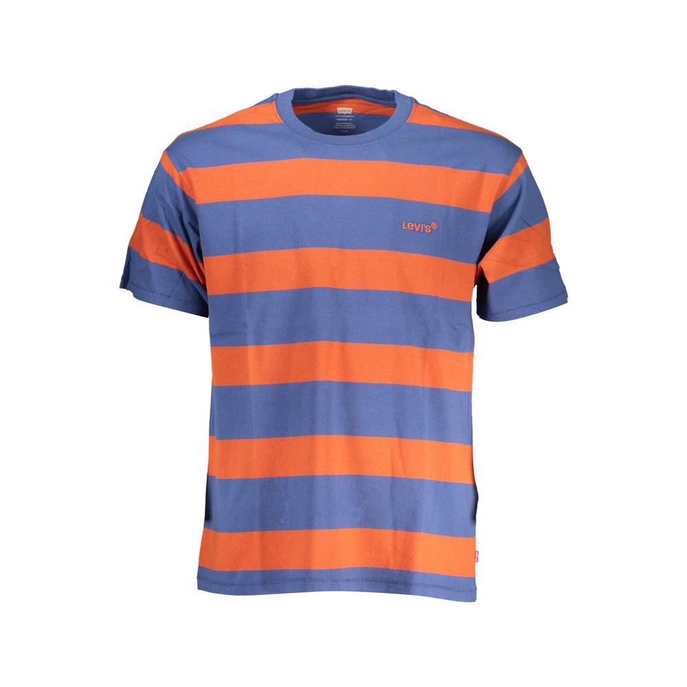 Levi's Blue Cotton Men T-Shirt Levi's