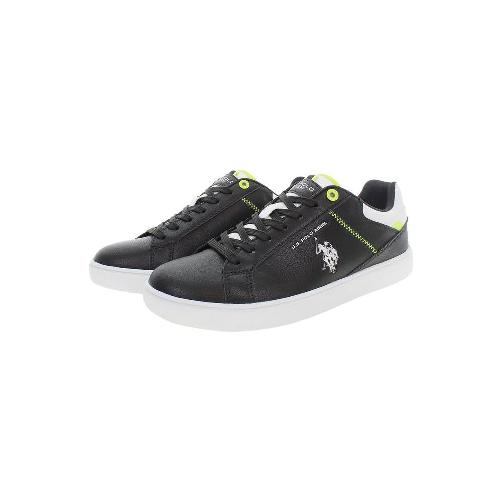 U.S. POLO ASSN. Black Polyester Men Sneaker U.S. POLO ASSN.