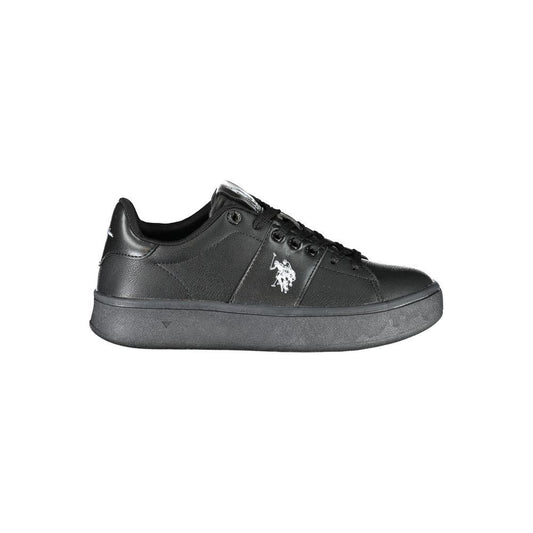 U.S. POLO ASSN. Black Polyethylene Women Sneaker U.S. POLO ASSN.