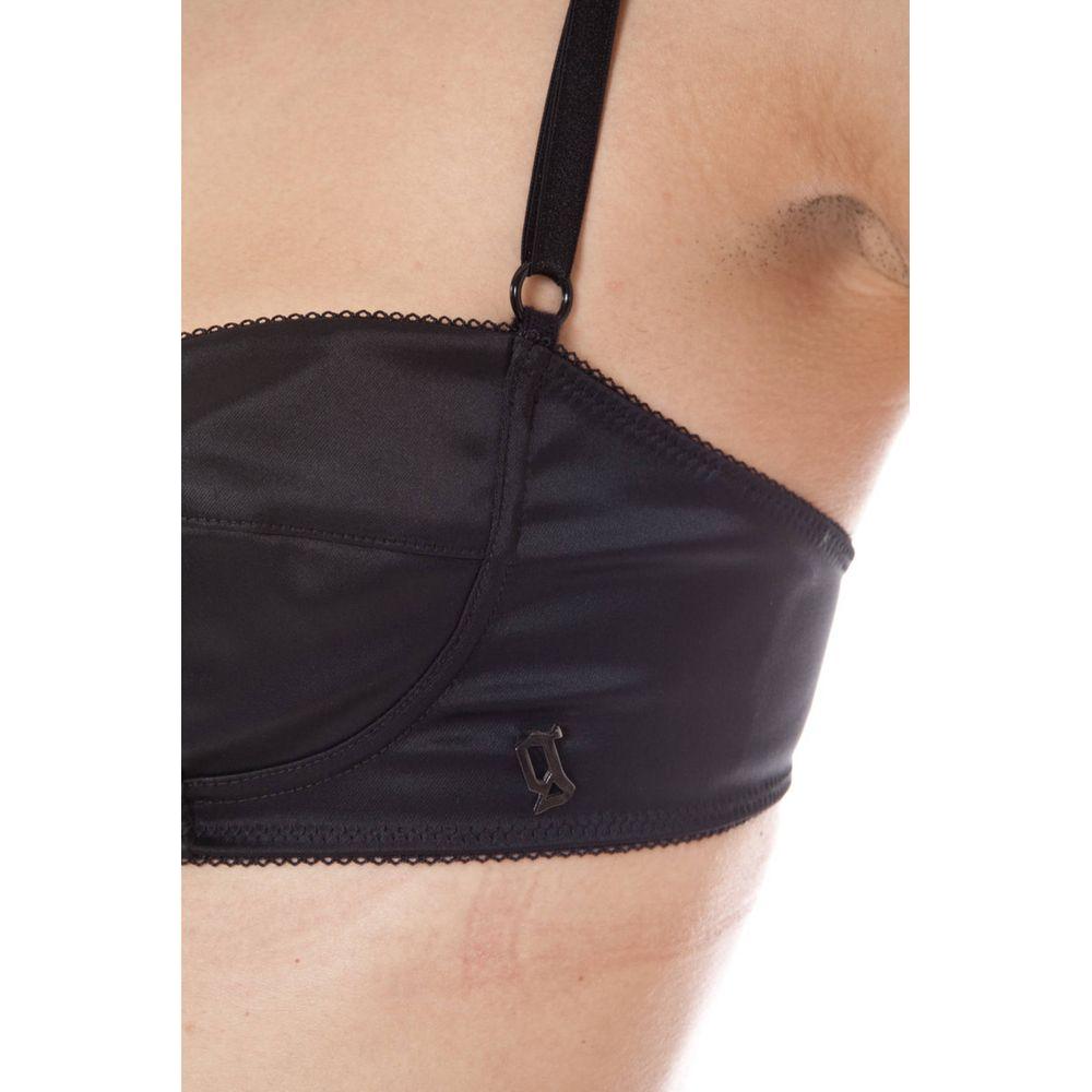 John Galliano Black Polyester Underwear John Galliano