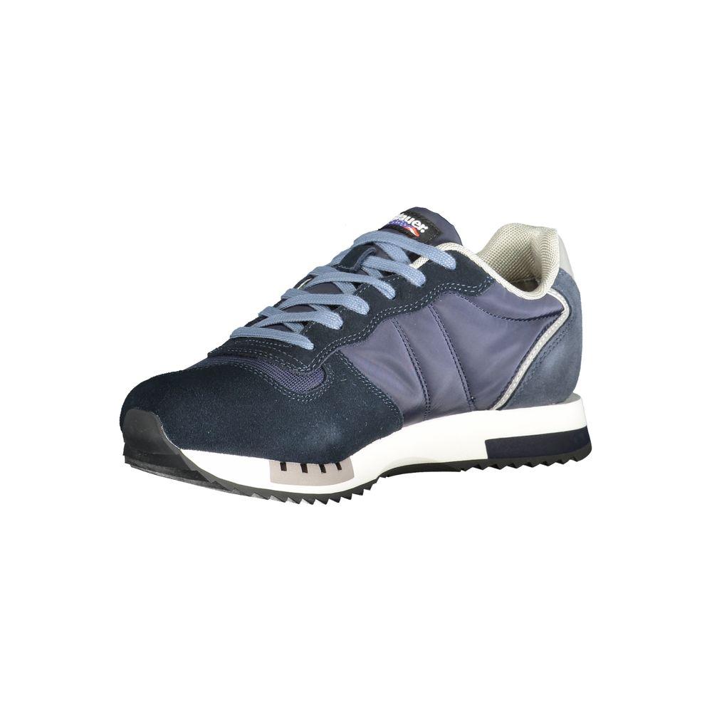 Blauer Blue Polyester Sneaker Blauer