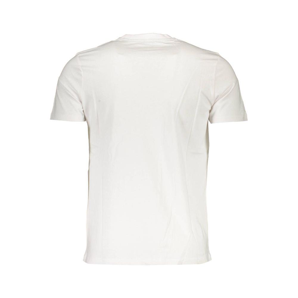 North Sails White Cotton Men T-Shirt North Sails