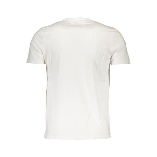 North Sails White Cotton Men T-Shirt North Sails