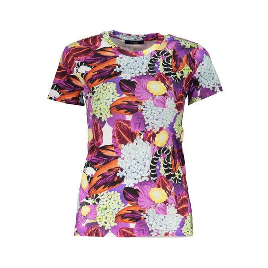 Cavalli Class Purple Cotton Tops & T-Shirt Cavalli Class