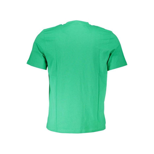 North Sails Green Cotton T-Shirt North Sails