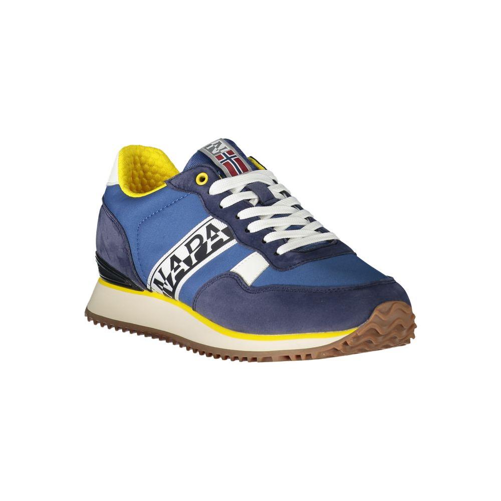 Napapijri Blue Polyester Sneaker Napapijri