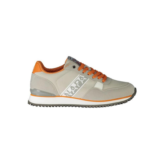 Napapijri Gray Polyester Sneaker Napapijri