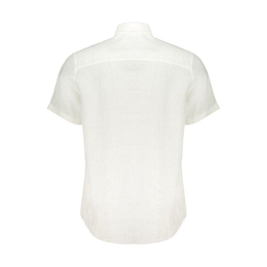 North Sails White Linen Shirt North Sails