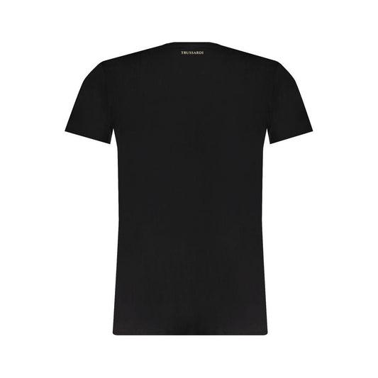 Black Cotton T-Shirt