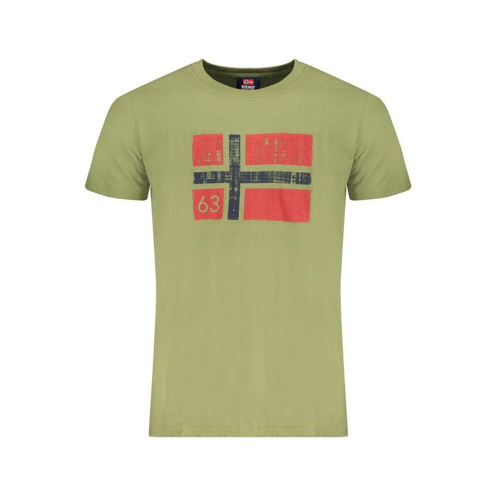 Norway 1963 Green Cotton T-Shirt Norway 1963