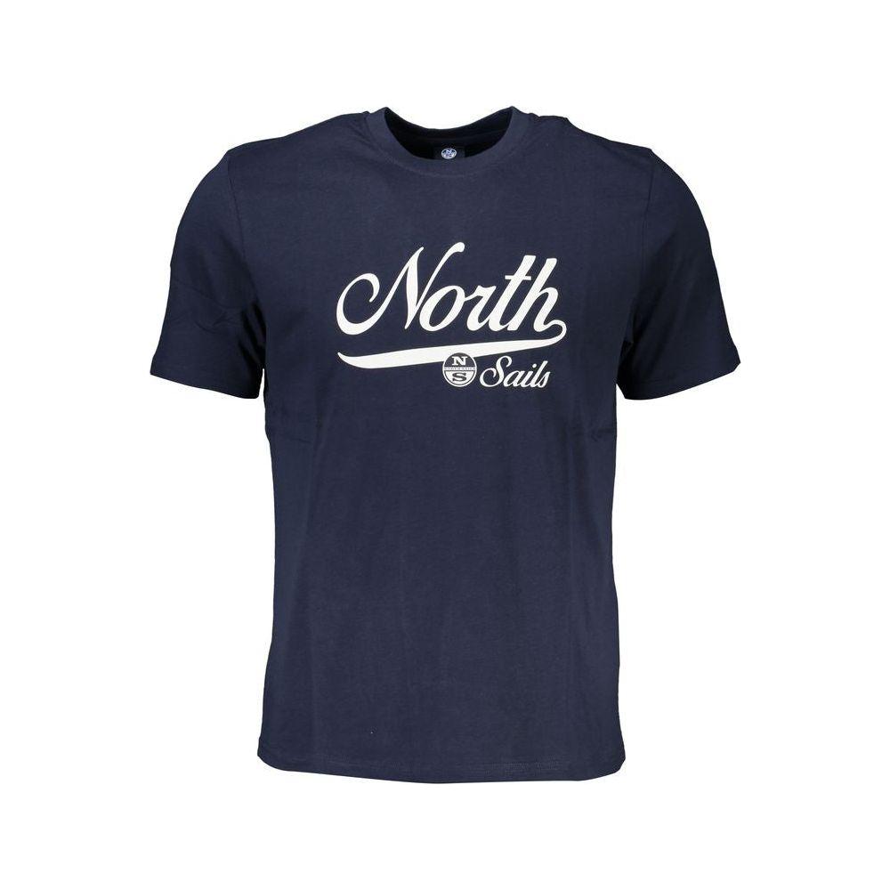 North Sails Blue Cotton T-Shirt North Sails