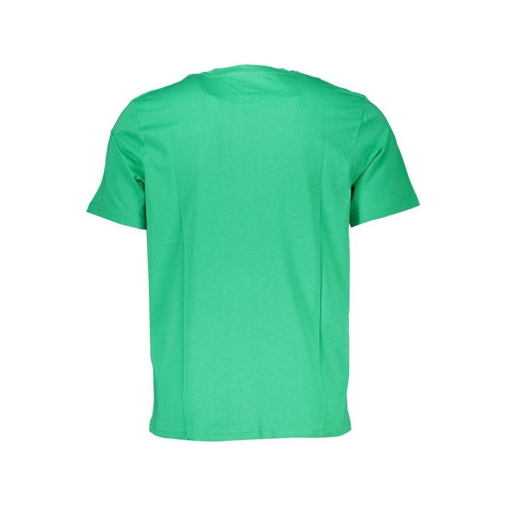 North Sails Green Cotton T-Shirt North Sails