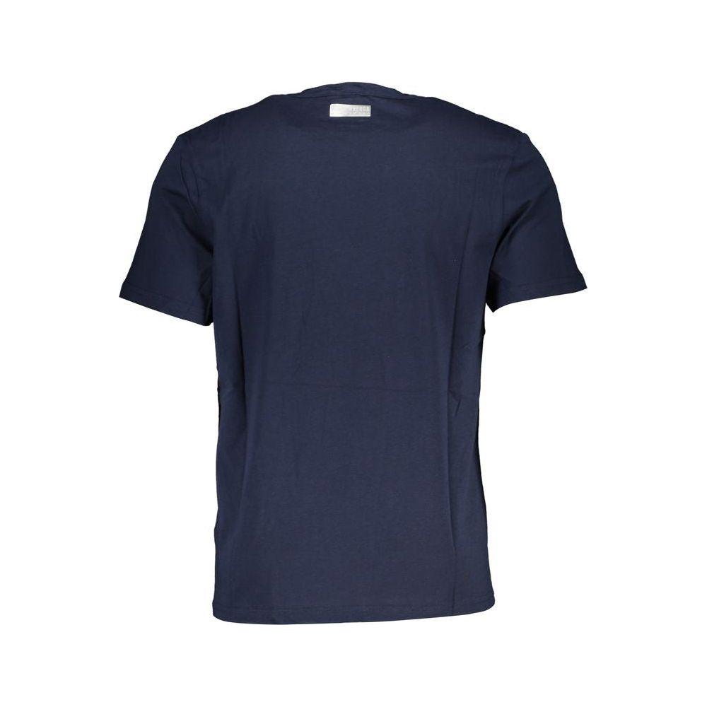 Bikkembergs Blue Cotton T-Shirt Bikkembergs