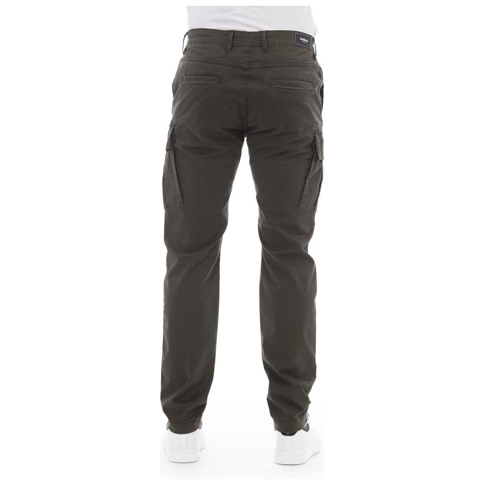 Baldinini Trend Army Cotton Men Cargo Pant Baldinini Trend