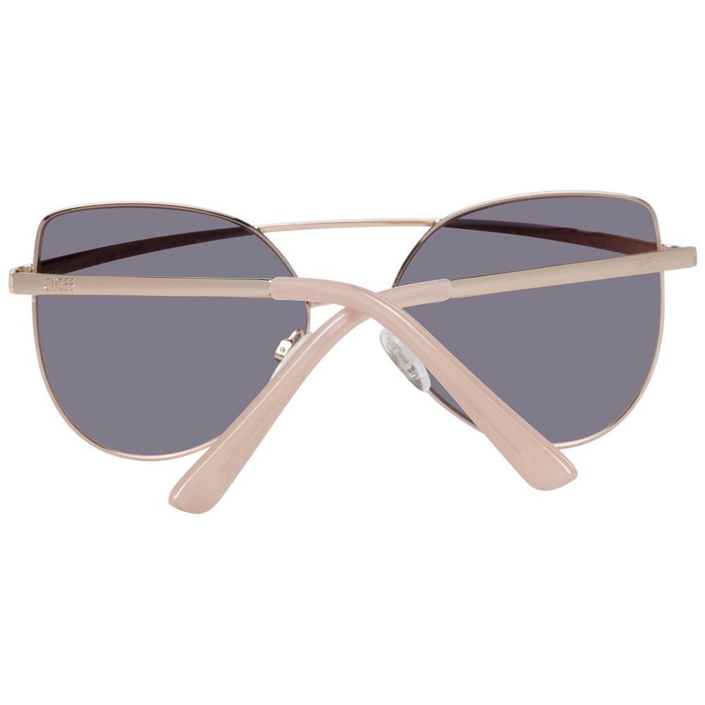 Guess Rose Gold Metal Sunglasses
