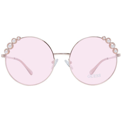Guess Rose Gold Metal Sunglasses