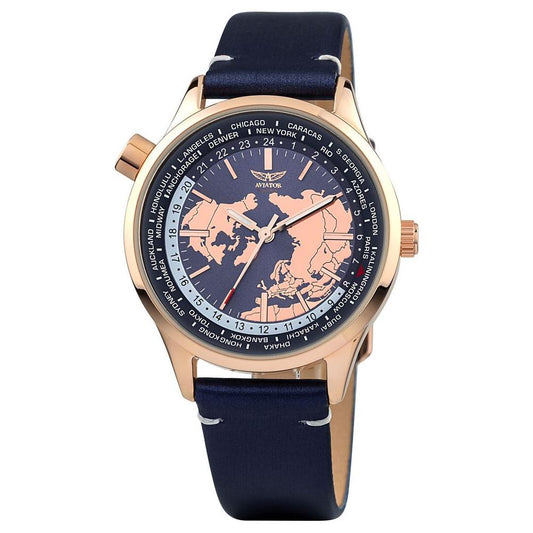 Aviator Rose Gold Women Watch Aviator