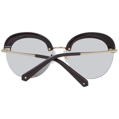 Swarovski Gold Metal & Plastic Sunglasses