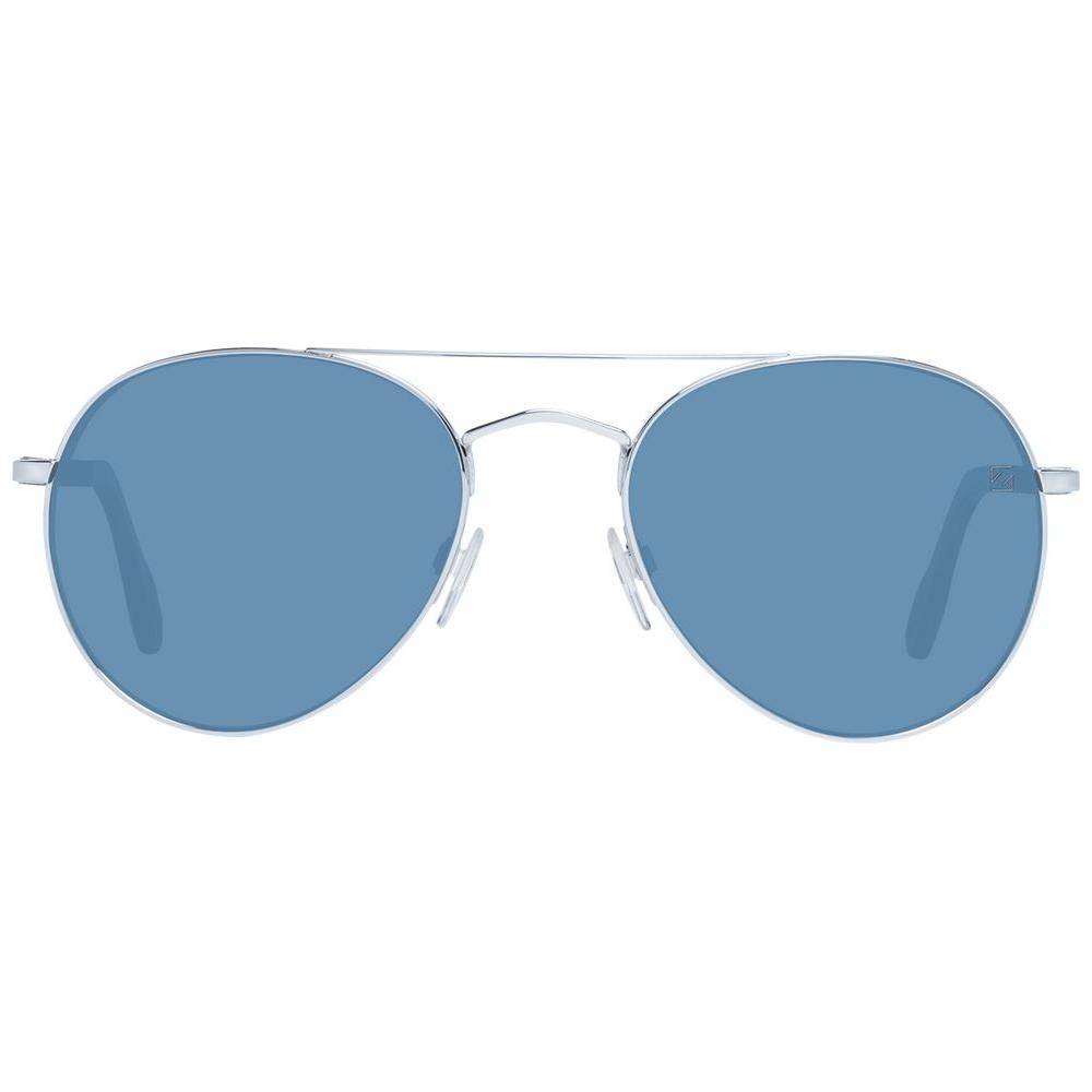 Zegna Couture Silver Men Sunglasses Zegna Couture