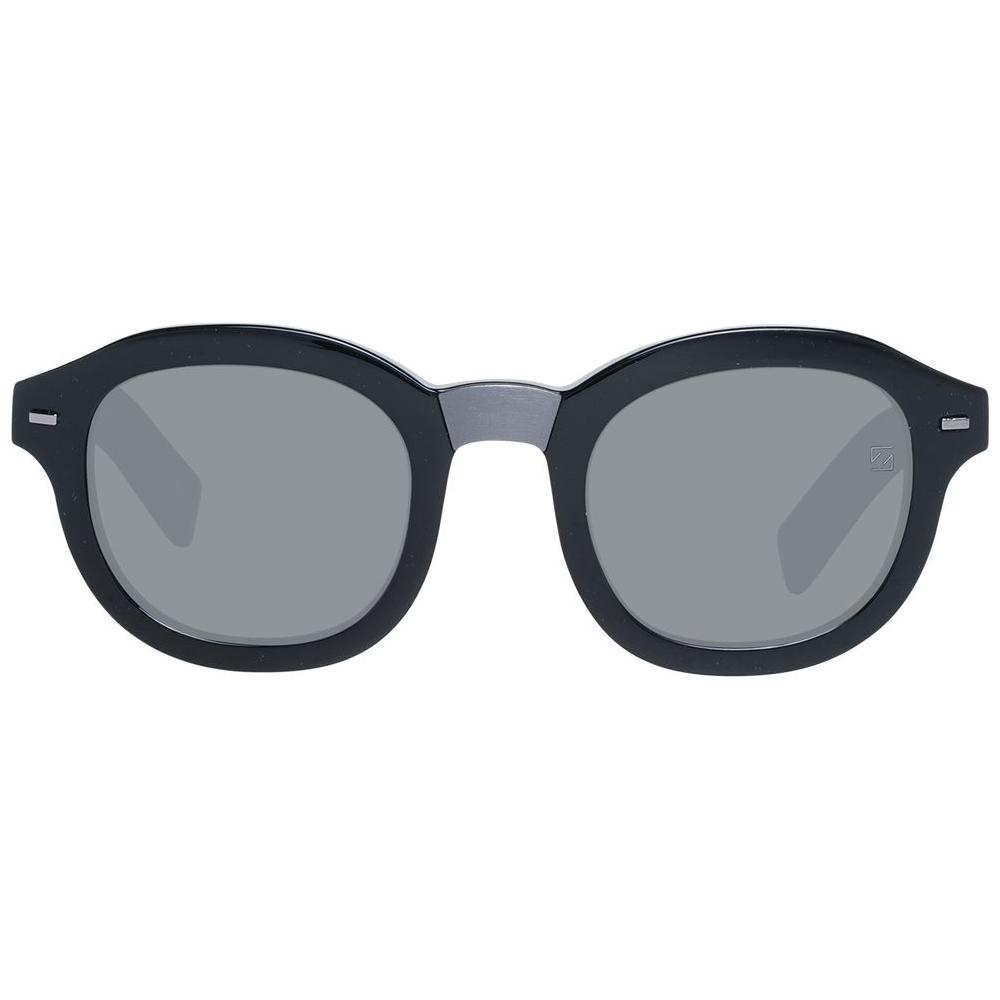 Zegna Couture Black Men Sunglasses Zegna Couture