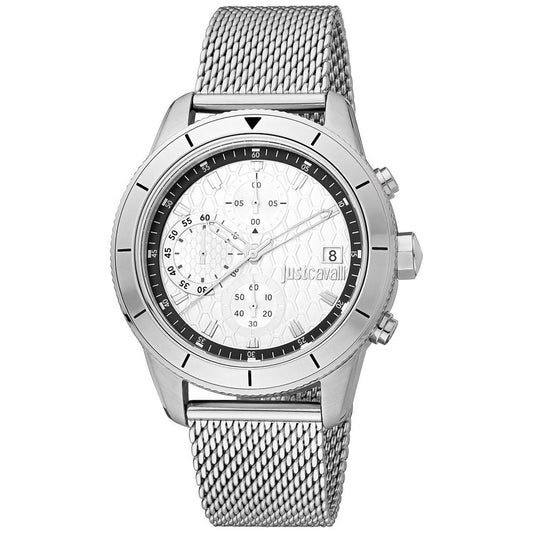 Just Cavalli Silver Men Watch Just Cavalli