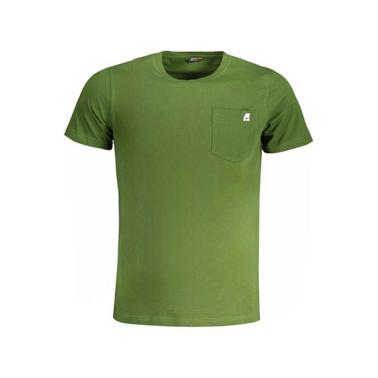 K-WAY Green Cotton T-Shirt K-WAY