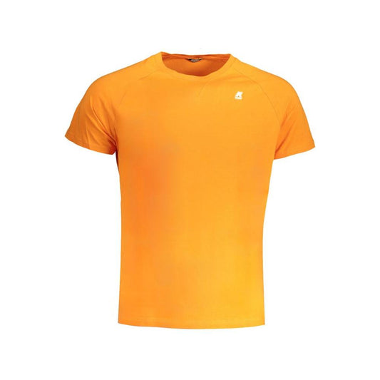 K-WAY Orange Cotton T-Shirt K-WAY