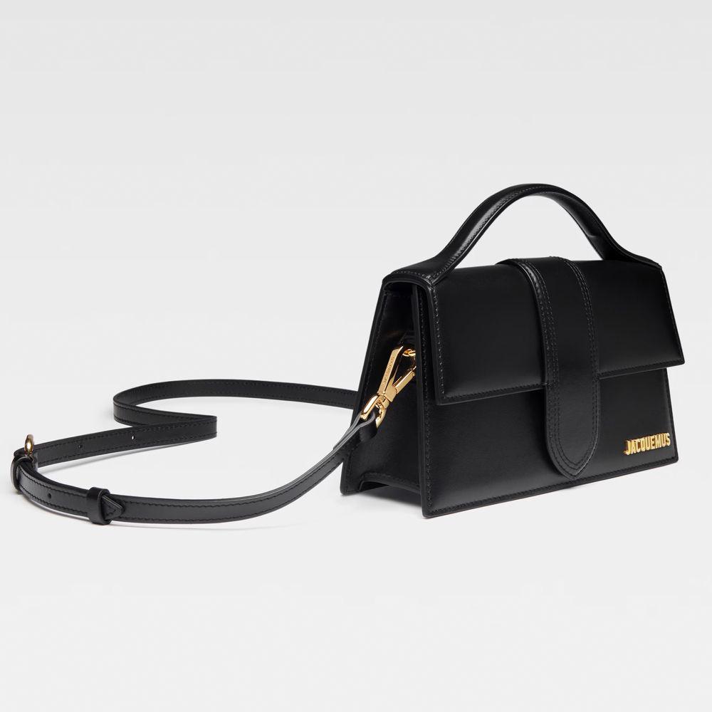 Jacquemus Black Leather Crossbody Bag Jacquemus