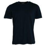 Dolce & Gabbana Dark Blue Cotton Round Neck Short Sleeves T-shirt Dolce & Gabbana