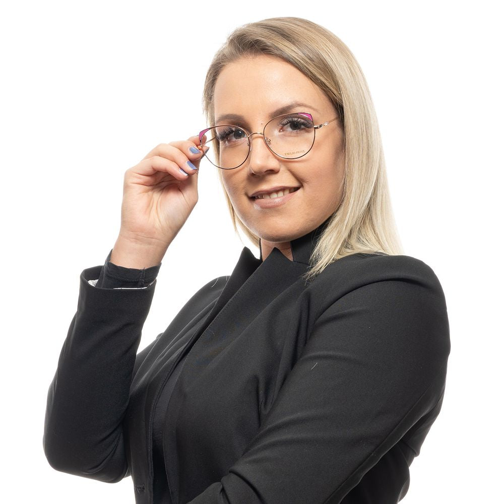 Emilio Pucci Rose Gold Metal Glasses (Frames)