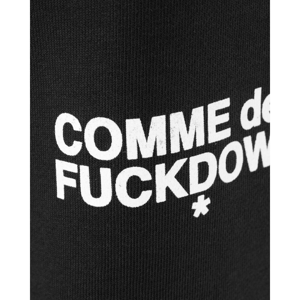 Comme Des Fuckdown Black Cotton Jeans & Pant Comme Des Fuckdown