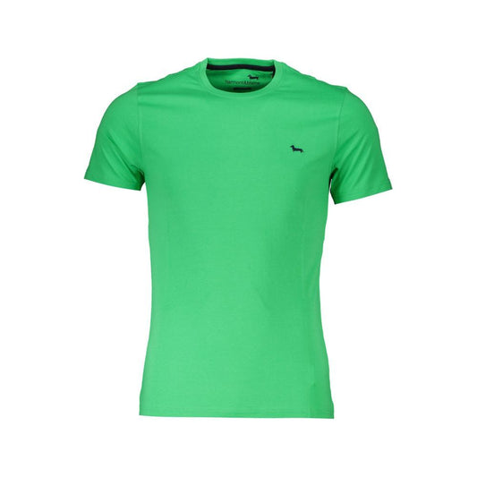 Harmont & Blaine Green Cotton T-Shirt Harmont & Blaine