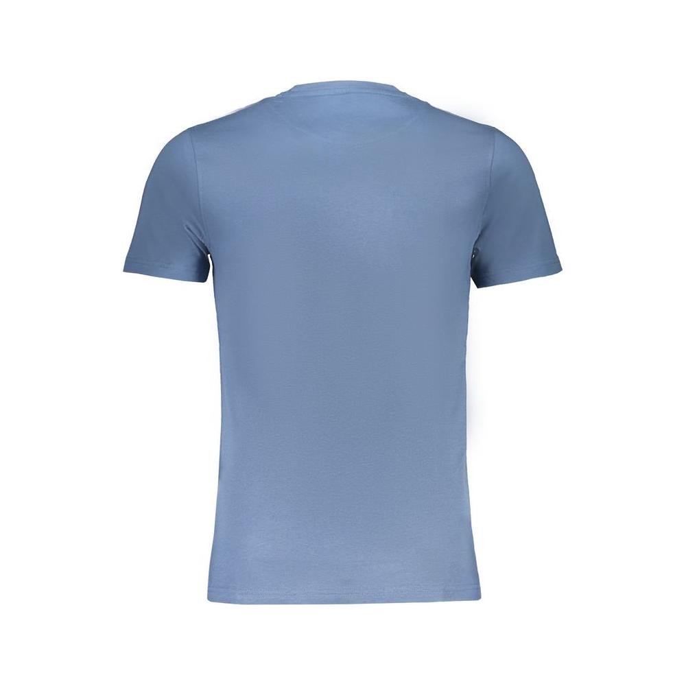 Harmont & Blaine Blue Cotton T-Shirt Harmont & Blaine