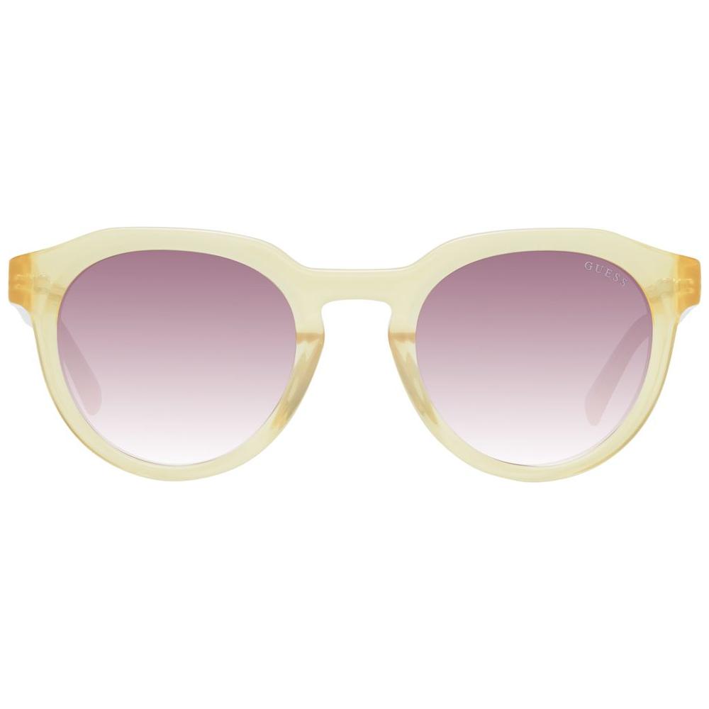 Guess Yellow Men Sunglasses